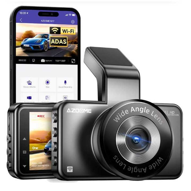 AZDome M17 Pro Wifi 1CH FullHD Dashcam