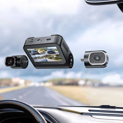 AZDome M660 4CH 128gb 2K Wifi GPS 360-Grad Dashcam