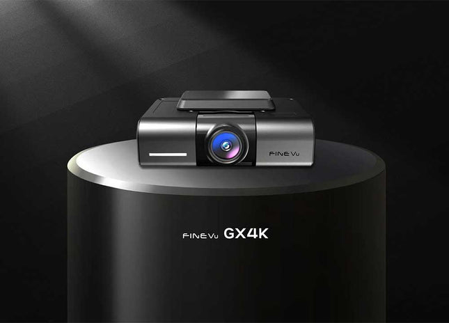 FineVu GX4K 2CH 4K Wifi GPS 32gb Dashcam