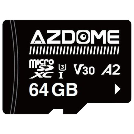 AZDome carte Micro SDXC 64 Go U3 V30 A2