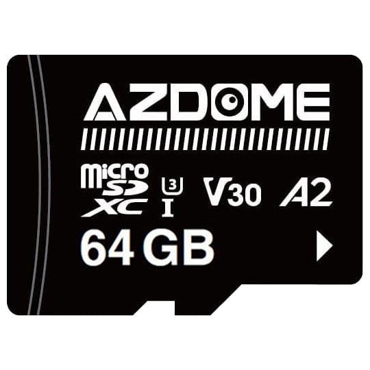 AZDome 64gb U3 V30 A2 Micro SDXC Karte