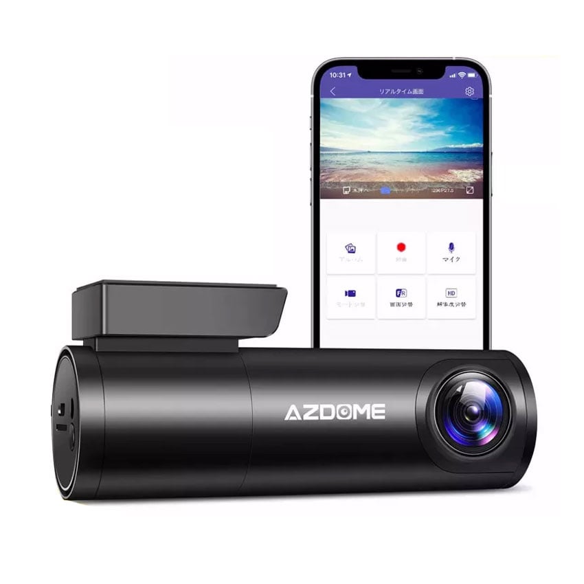 AZDome BN03 QuadHD Wifi GPS Dashcam