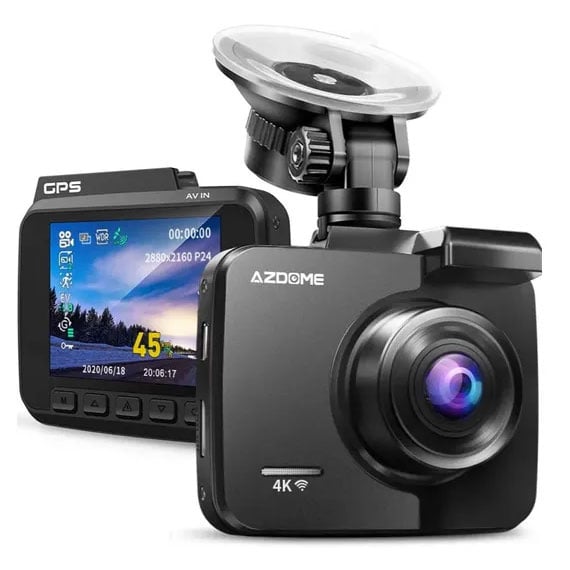 AZDome GS63H 4K 1CH Wifi GPS Dashcam