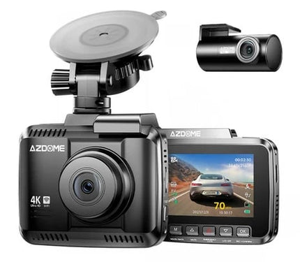 AZDome GS63H Pro True 4K 2CH Wifi GPS 64gb Dashcam