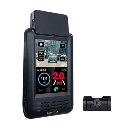 LUKAS H900 4K Touch Wifi GPS 128 Go dashcam