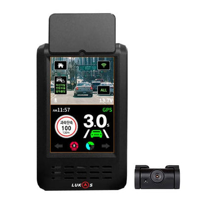 LUKAS H900 4K Touch Wifi GPS 128 Go dashcam