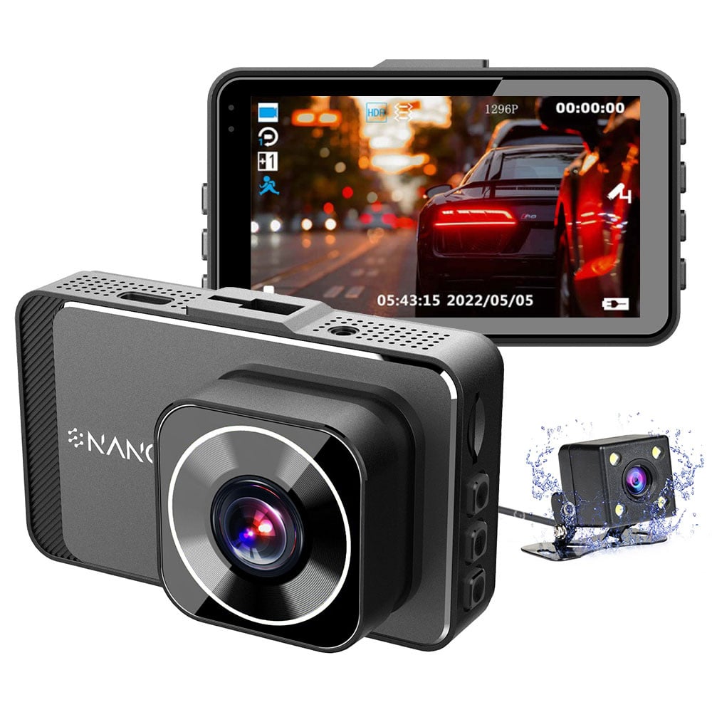 Nanocam M19 2CH Dual FullHD 32gb Dashcam