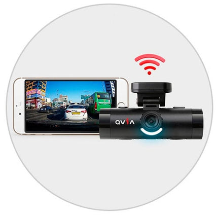 Qvia AR790 WD 1CH Wifi GPS 32gb Dashcam