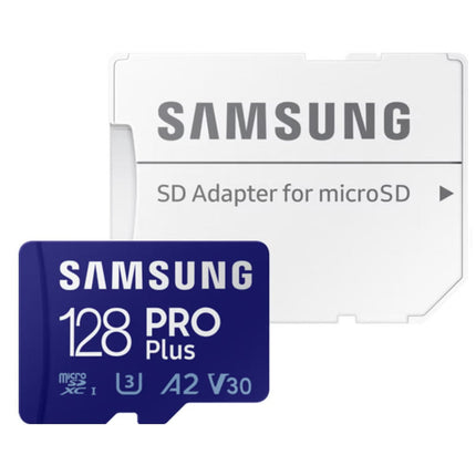 Samsung Pro Plus 128gb U3 V30 A2 Micro SDXC Karte