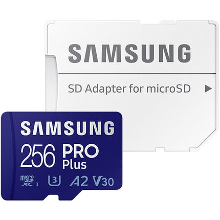 Samsung Pro Plus 256gb U3 V30 A2 Micro SDXC Karte