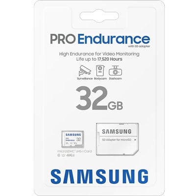 Samsung Pro Endurance 32 GB UHS-I V10 Micro SDHC Karte