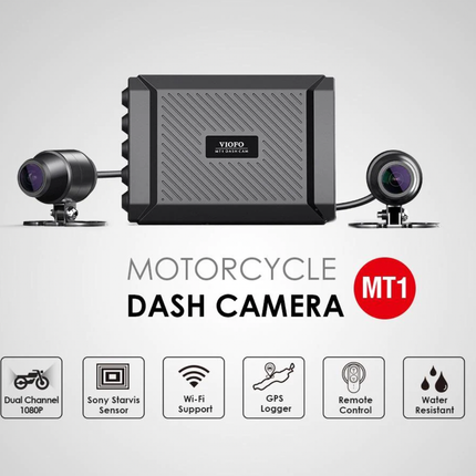 Viofo MT1 2CH Dual WiFi GPS 32gb Motorrad Dashcam