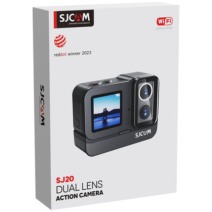 SJCAM SJ20 4K 60fps Dual lens Wifi caméra d'action et dashcam