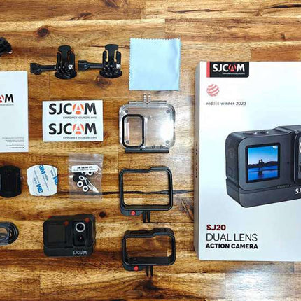 SJCAM SJ20 4K 60fps Dual lens Wifi caméra d'action et dashcam