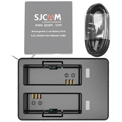 SJCAM SJ6 chargeur de batterie double