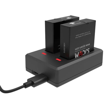 SJCAM SJ8 chargeur de batterie double