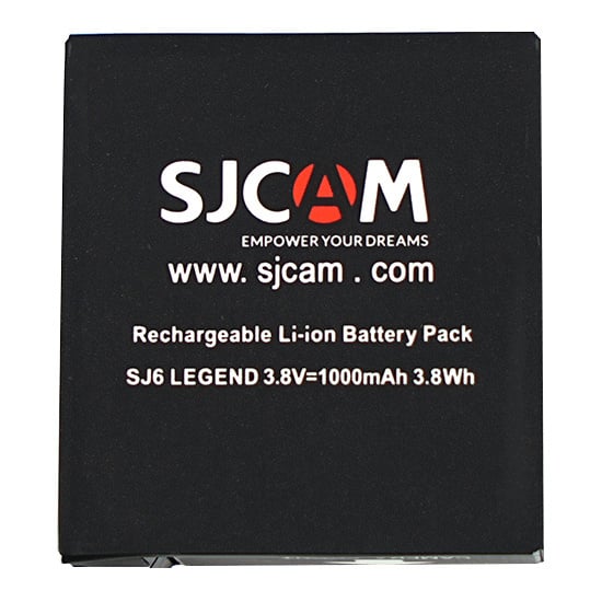 SJCAM SJ6 batterie supplémentaire