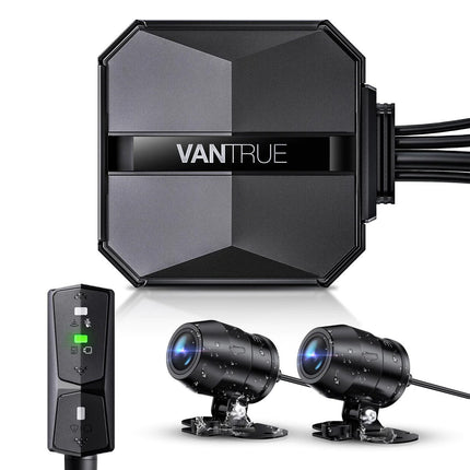 Vantrue F1 4K Dual Wifi GPS Motorrad Dashcam