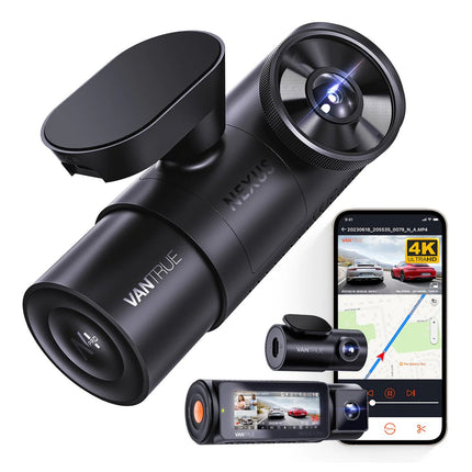 Vantrue N4 Pro Triple 3CH 4K Wifi GPS Dashcam