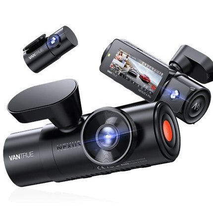 Vantrue N4 Pro Triple 3CH 4K Wifi GPS Dashcam