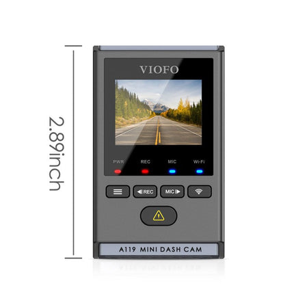 Viofo A119 Mini QuadHD Wifi GPS Dashcam