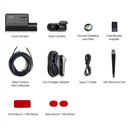 Viofo A139 2CH QuadHD Wifi GPS Dashcam